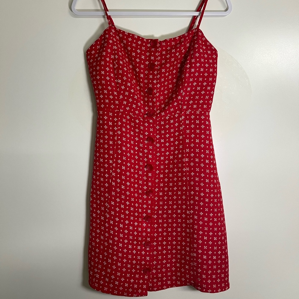Red Volcom Sundress Size XS